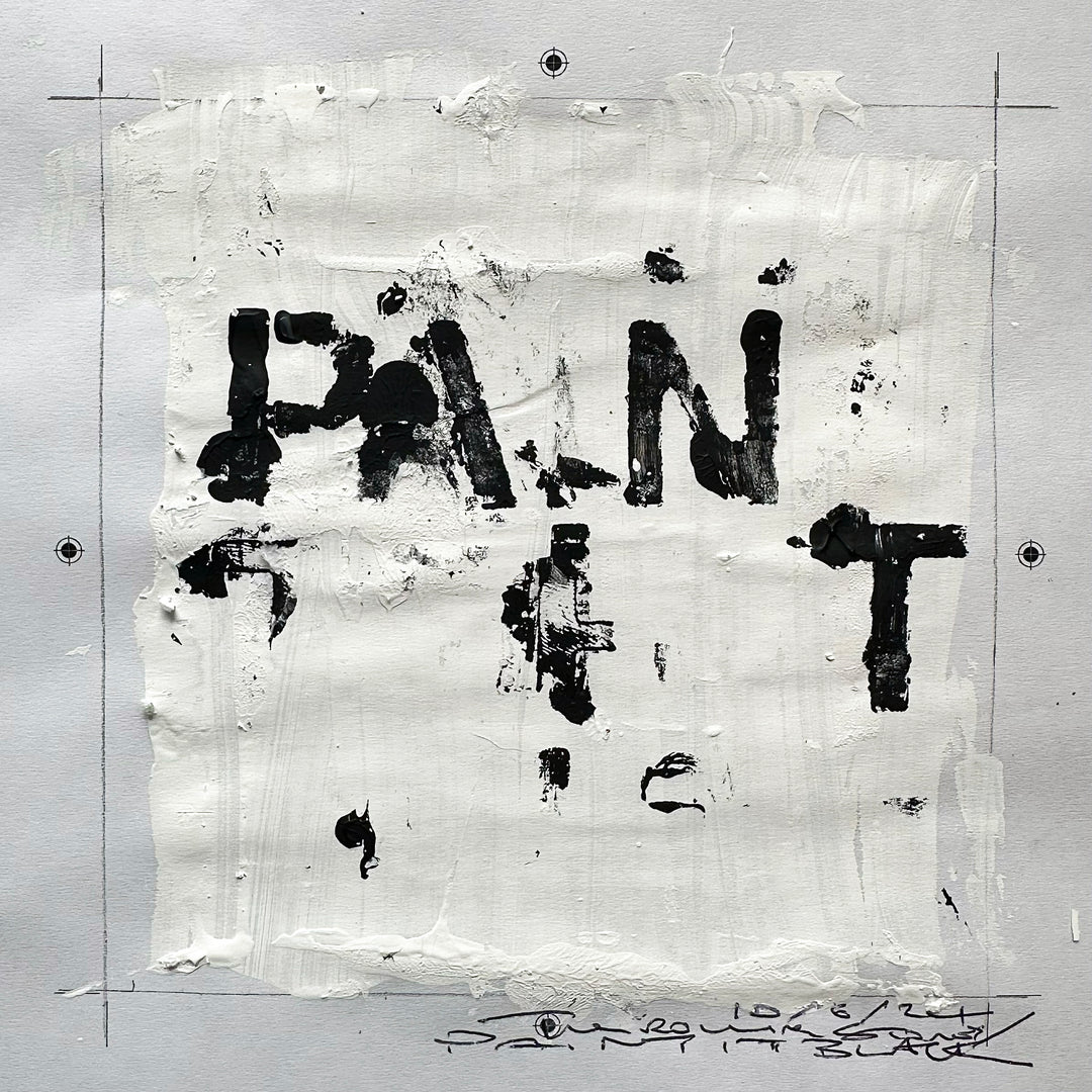 SIP Original Artwork: Paint it Black
