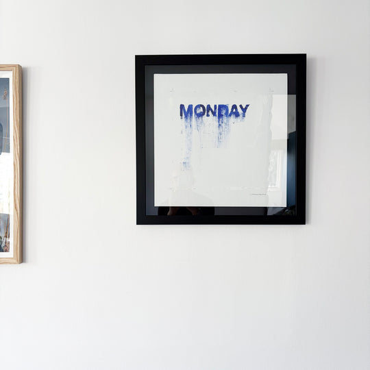 SIP Original Artwork: Blue Monday FRAMED