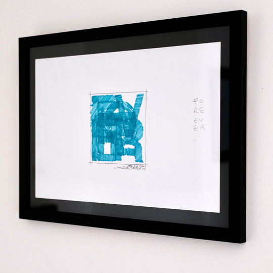 SIP Original Artwork: Little Fluffy Clouds FRAMED