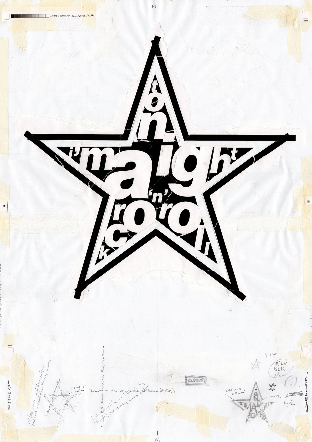 SIP Original Artwork: Rock 'N' Roll Star POSTER