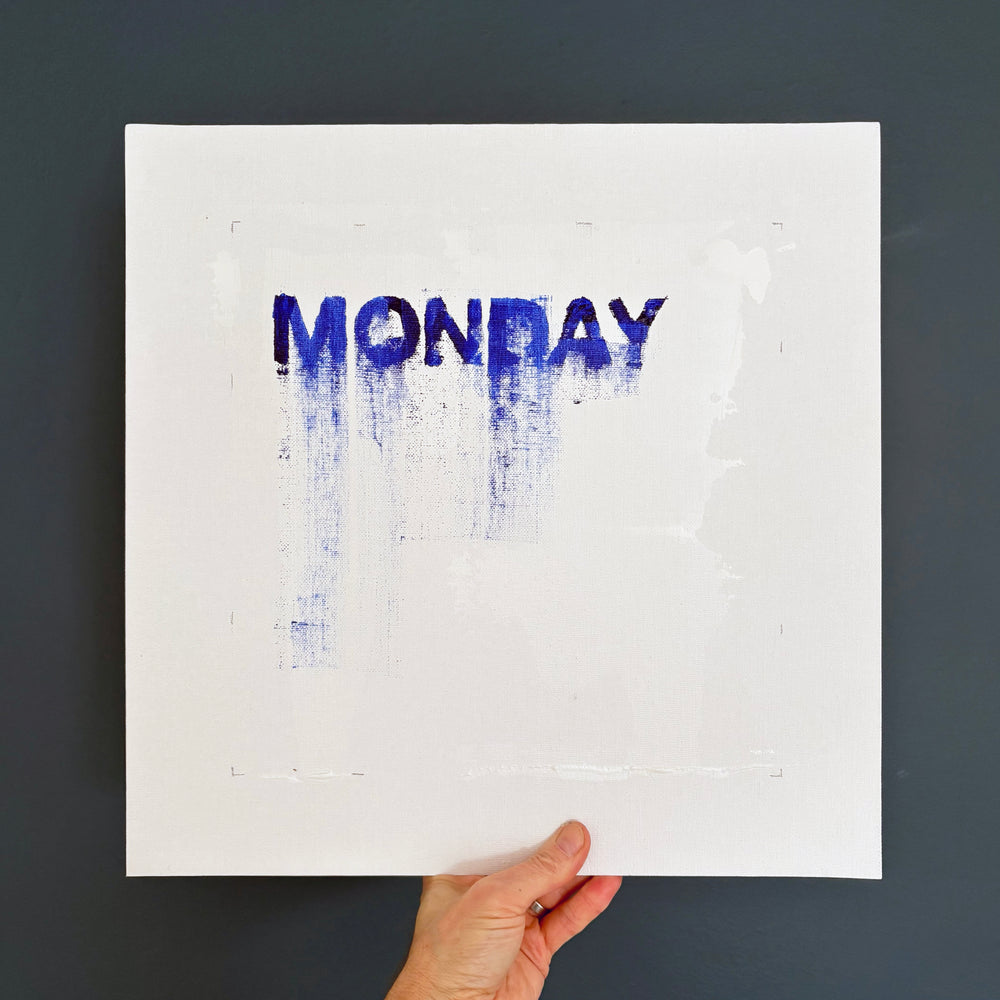 SIP Original Artwork: Blue Monday FRAMED