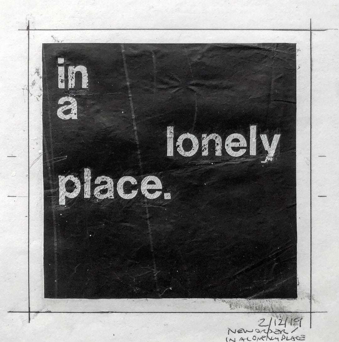 SIP Original Artwork: In A Lonely Place FRAMED