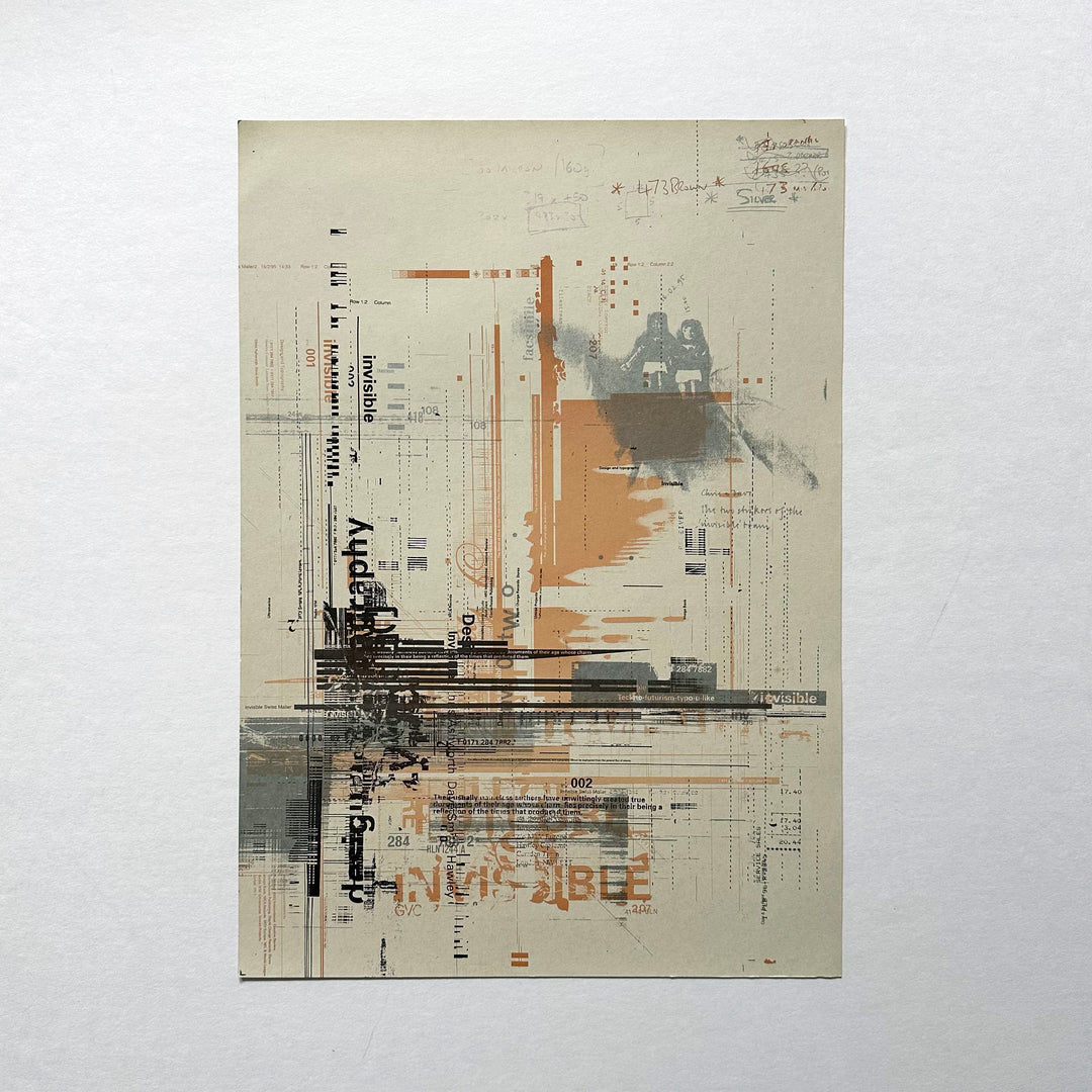 Invisible Mailer Poster, 1995