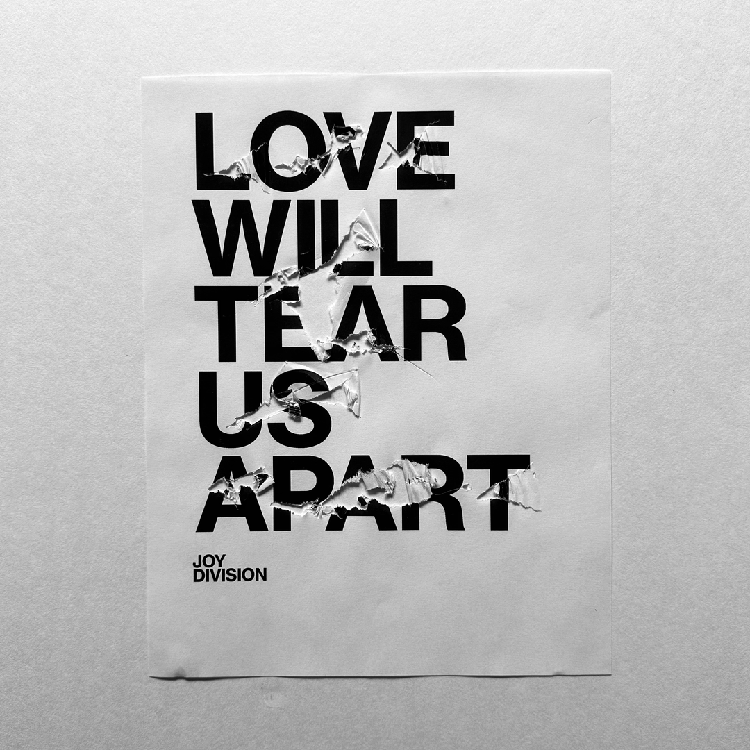 Love Will Tear Us Apart