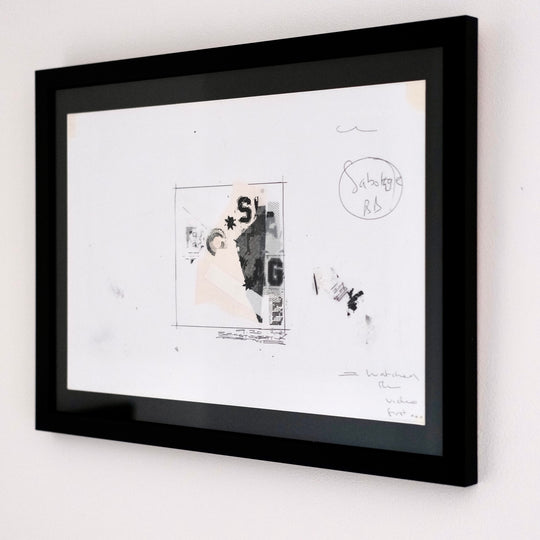 *** SOLD *** SIP Original Artwork: Sabotage FRAMED