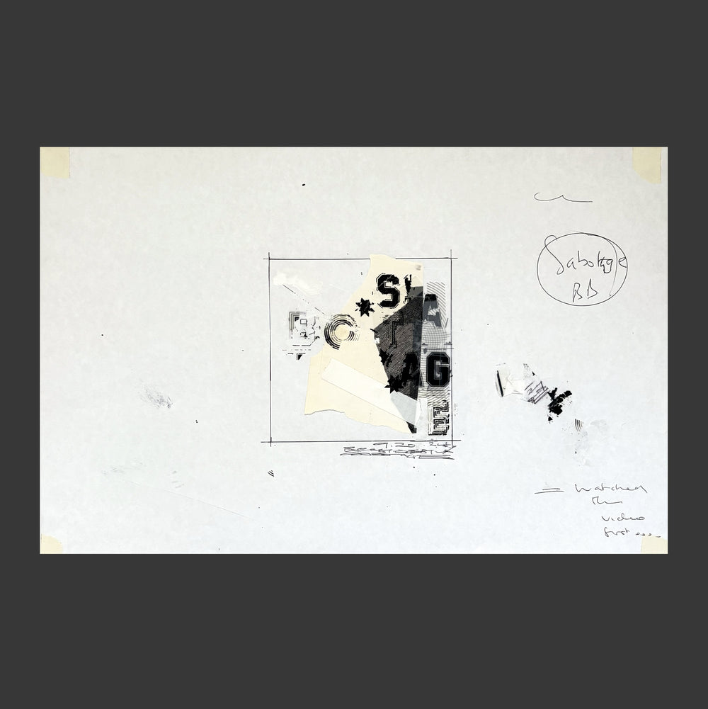 SIP Original Artwork: Sabotage FRAMED